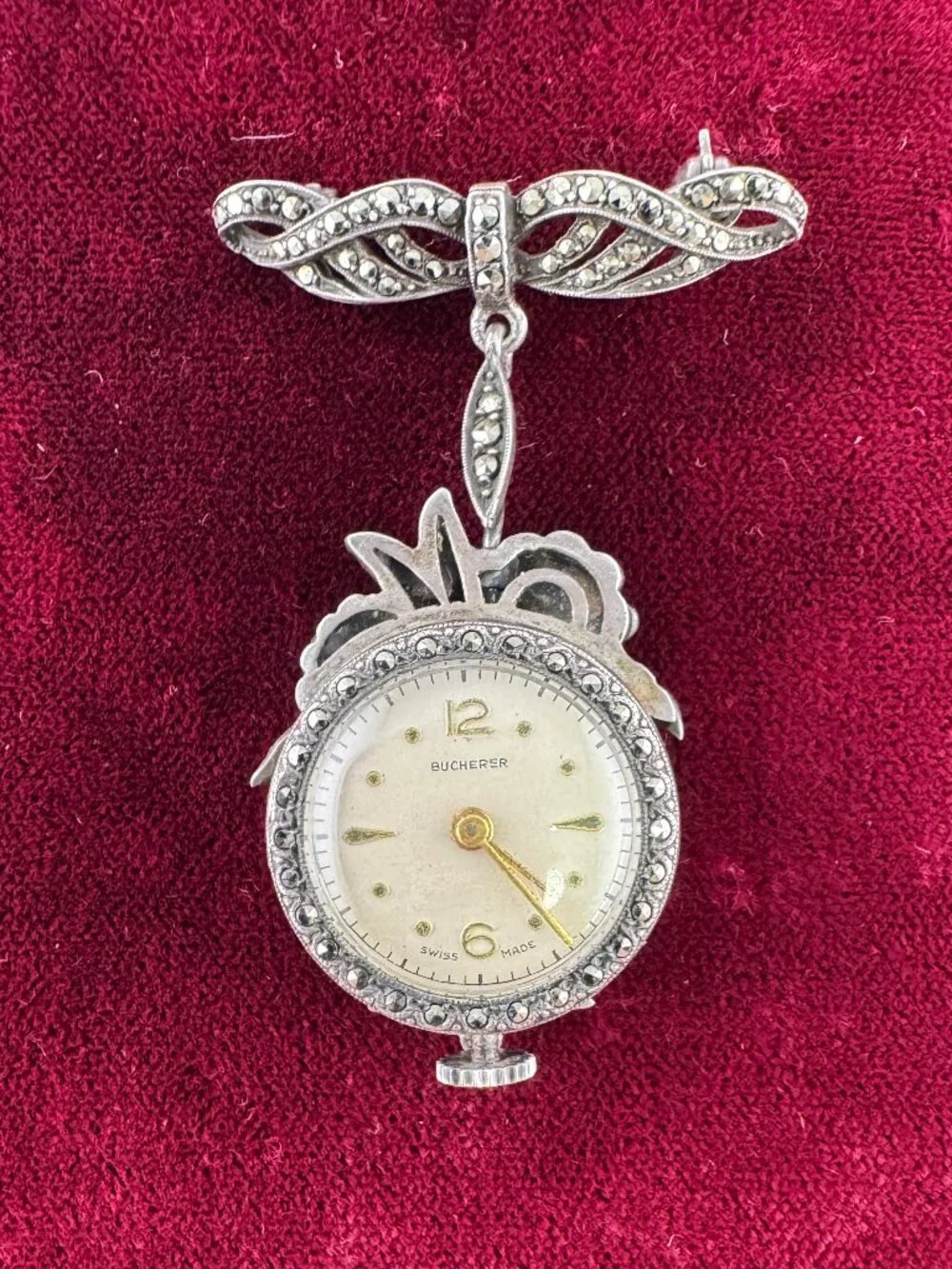 Bucherer Vintage Marcasite 
